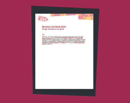 CAW26 UK All ages service - Speakers notes thumbnail