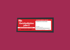 Collectors Badge - Welsh language