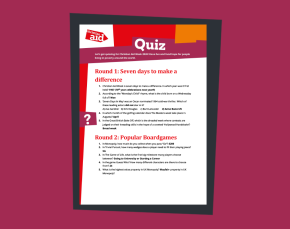 Quiz and answer sheet thumbnail