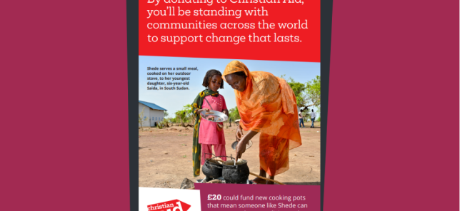 Harvest 25 UK: Generic Church Donation Envelopes